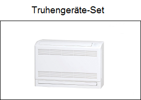 Klimaanlage Truhengeraet-Set